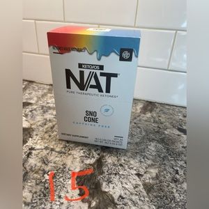 15 packs of caffeine free snowcone Nat, pure, therapeutic ketones. Exp 02/24